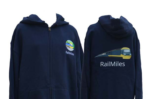 Picture of RM Zipped Hoodie (Deep Navy)
